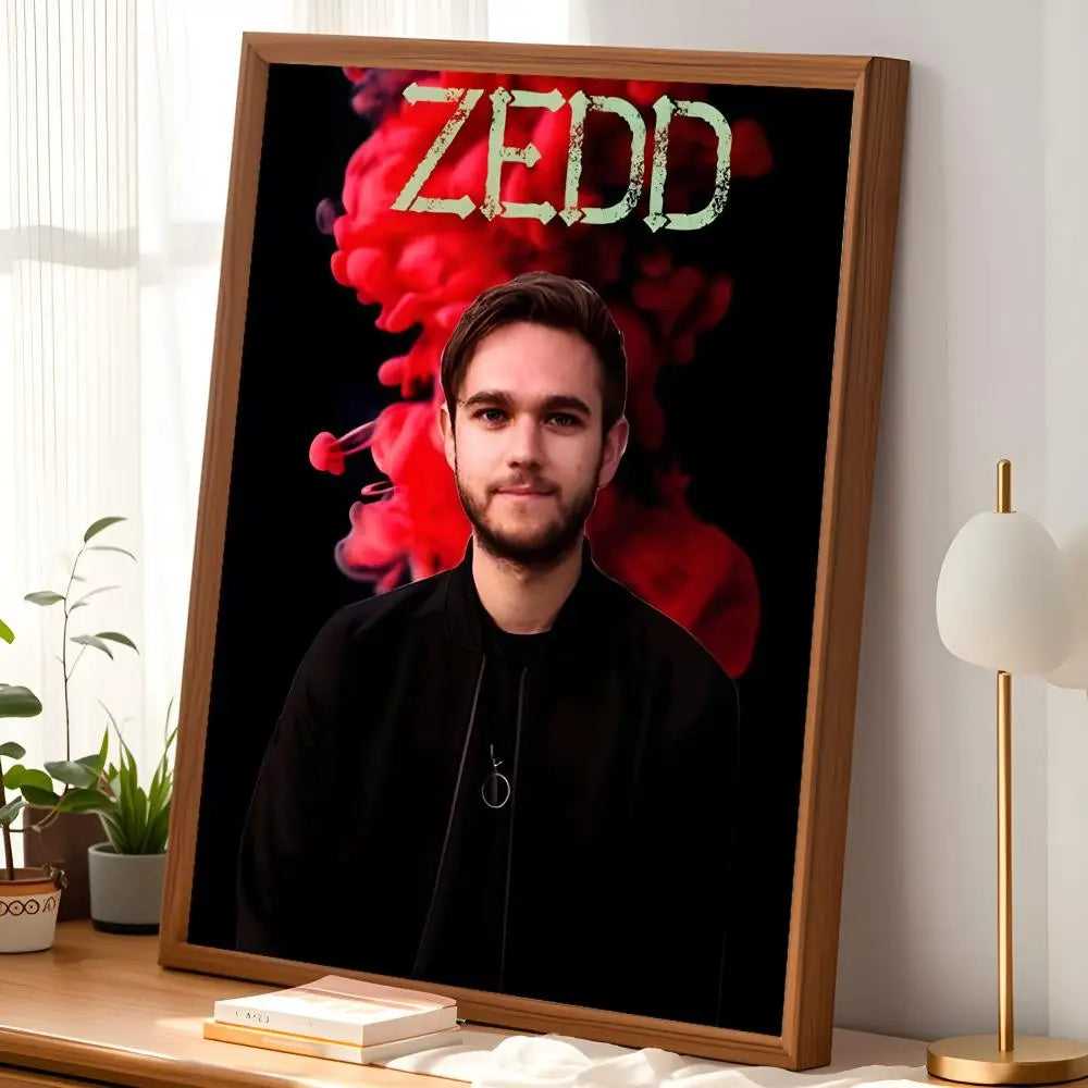 Zedd HD PVC Self-Stick Wall Art Poster | Waterproof Music Decor Wall Art Poster Axl