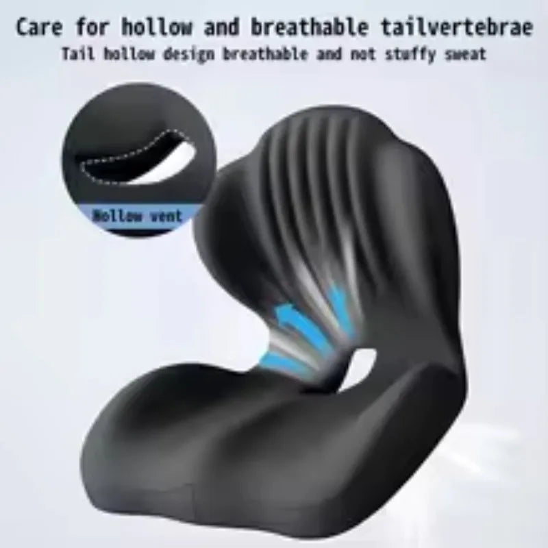 Memory Foam Lumbar Support Cushion – Office Chair & Car Seat Lumbar Support Cushion Axl