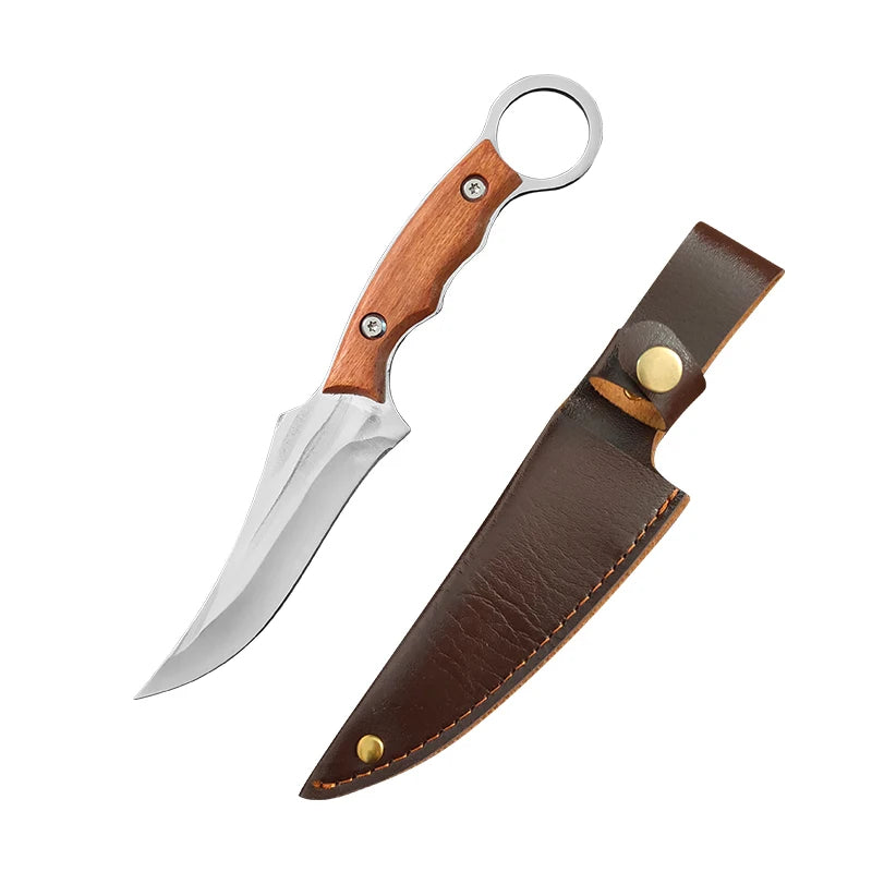InLeung Forged Boning Knife – Stainless Steel Chef Knife Boning Chef Knife Axl A Knife with cover