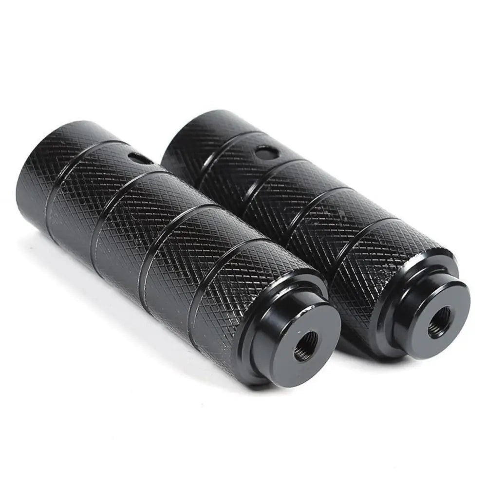 Anti-Skid Aluminum Bike Axle Pegs – 1 Pair Rear Footrest Bike Axle Pegs Axl