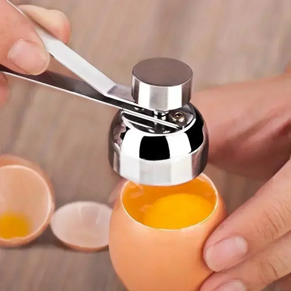 Stainless Steel Egg Topper Cutter – Clean Shell Opener Tool Egg Topper Cutter Axl 1