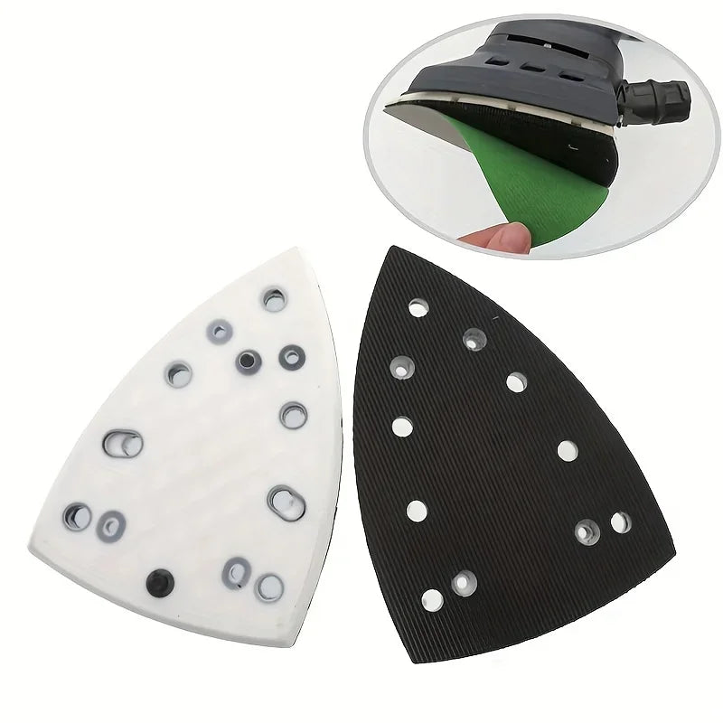 Triangle Sanding Pad – Dust-Free Rubber Replacement Backing Plate Sanding Pad Axl