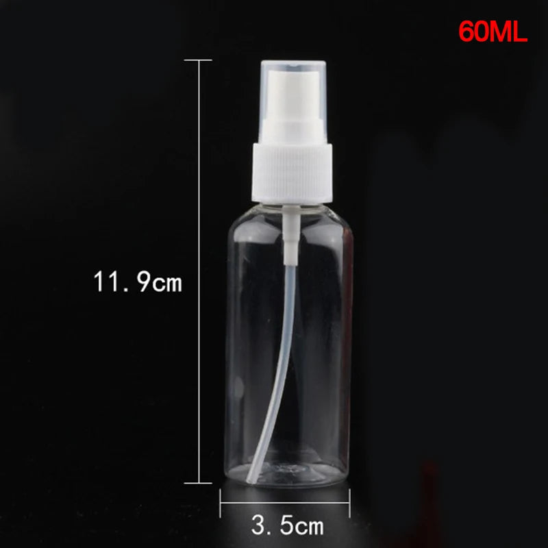 Portable Transparent Plastic Spray Bottle – Mini Travel Sprayer Travel Spray Bottle Axl 60ml