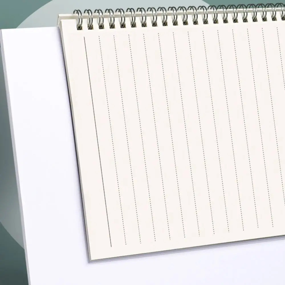 Coil Notebook A4/A5/A6/B5 – Grid, Blank & Lined Sketchbook Spiral Coil Notebook Axl