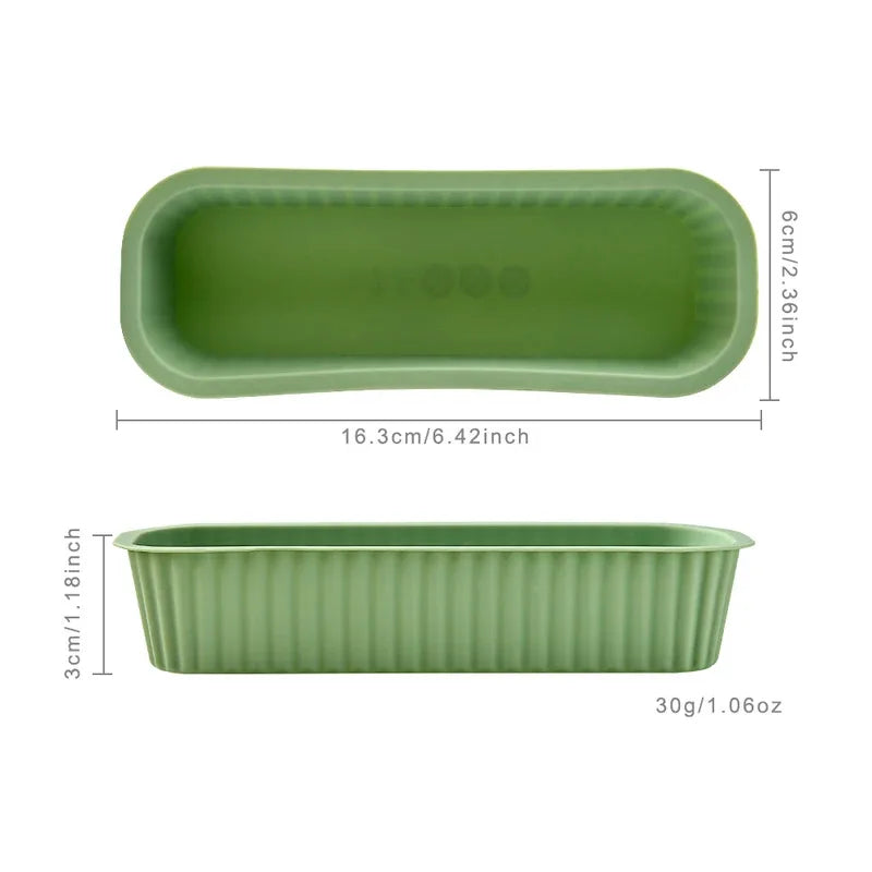 Mini Silicone Loaf Pans – Non-Stick Bread, Cake & Brownie Molds Silicone Baking Mold Axl