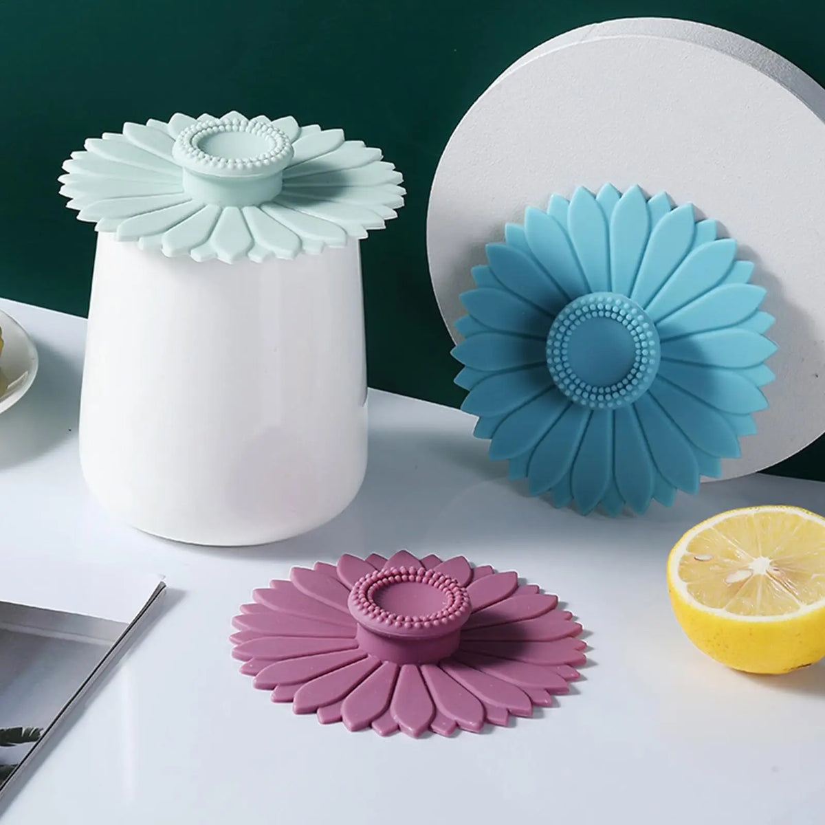 Silicone Cup Covers – Reusable Dustproof Lids for Mugs & Glasses Silicone Cup Lids Axl