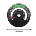 Magnetic Stove Pipe Thermometer for Wood Burning Stoves Stove Pipe Thermometer Axl Black