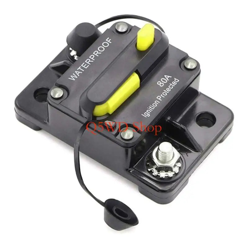 Vehicle Circuit Breaker – Overcurrent Protector 30A–200A 12–24V Vehicle Circuit Breaker Axl