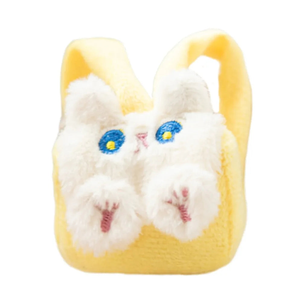 Mini Animal Backpack for 15–20cm Dolls & BJD | Handmade Gift Doll Accessory Axl Yellow