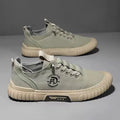 Men's Canvas Slip-On Sneakers – Anti-Odor Casual Loafers Canvas Slip-On Sneakers Axl green 44