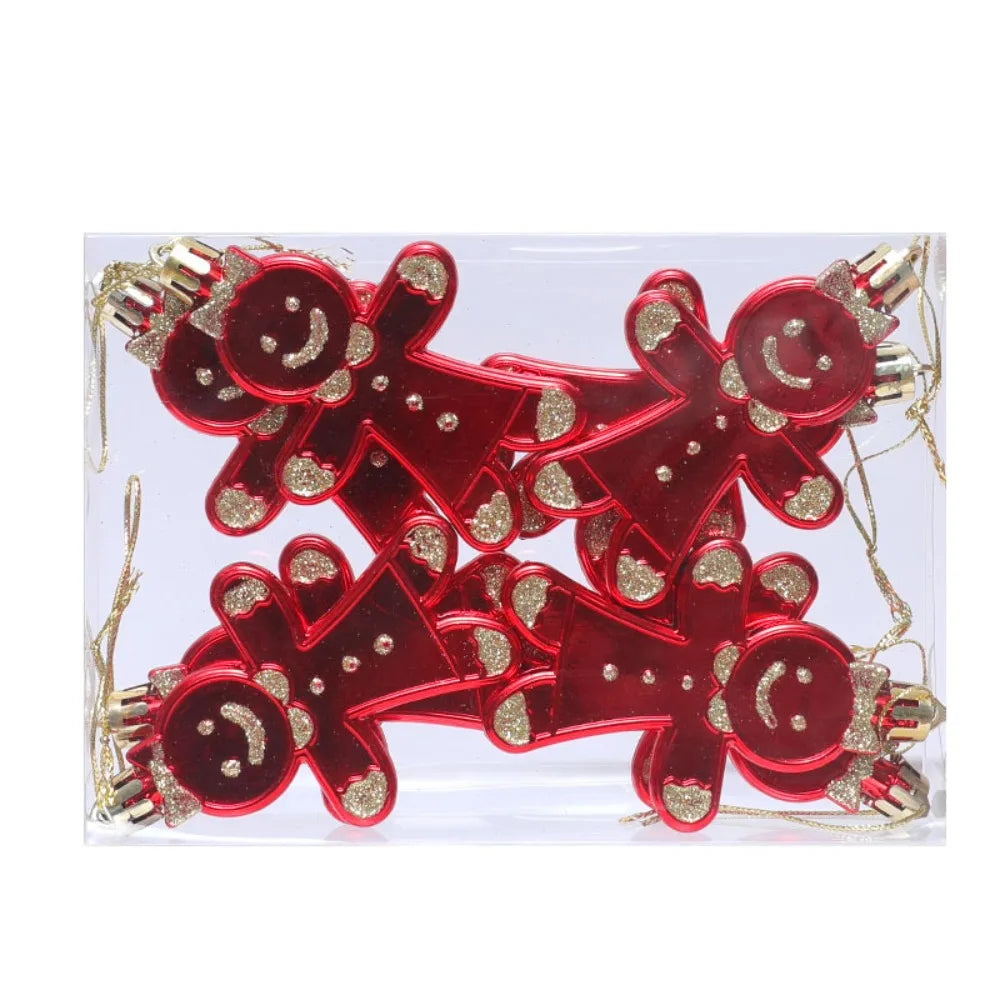 Electroplated Christmas Ball Ornaments – DIY Gift Box Pendants Christmas Ornaments Axl - 2