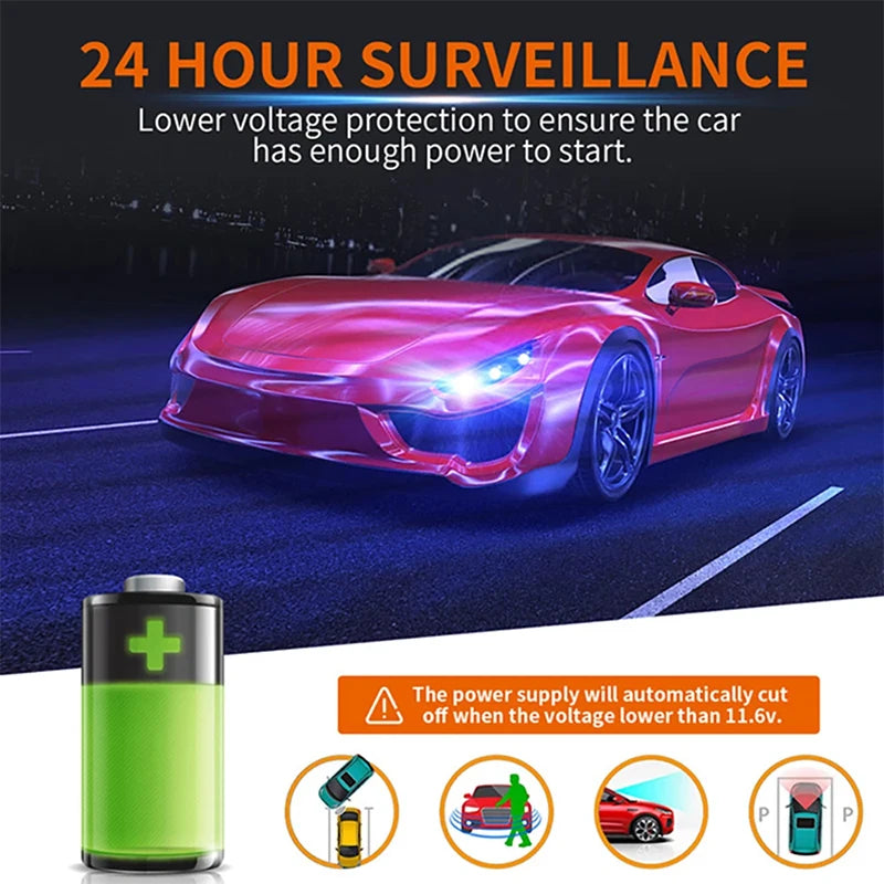 Dash Cam Hardwire Kit USB & USB-C Car Charger DC 12-30V to 5V Dash Cam Hardwire Kit Axl