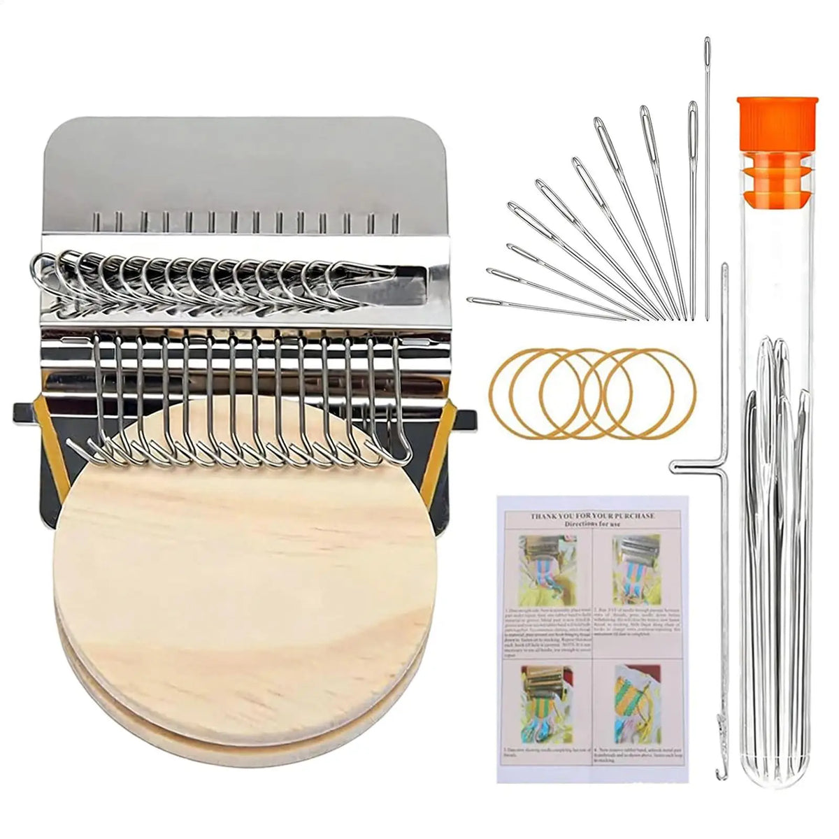 Darning Kit – Small Darning Loom for Clothing Mending & Crafts Darning Loom Kit Axl
