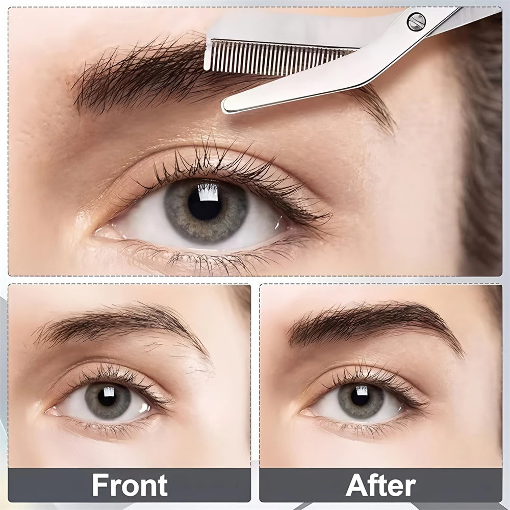 Eyebrow Trimmer Scissors & Shaver – Precision Grooming Tool Eyebrow Grooming Tool Axl