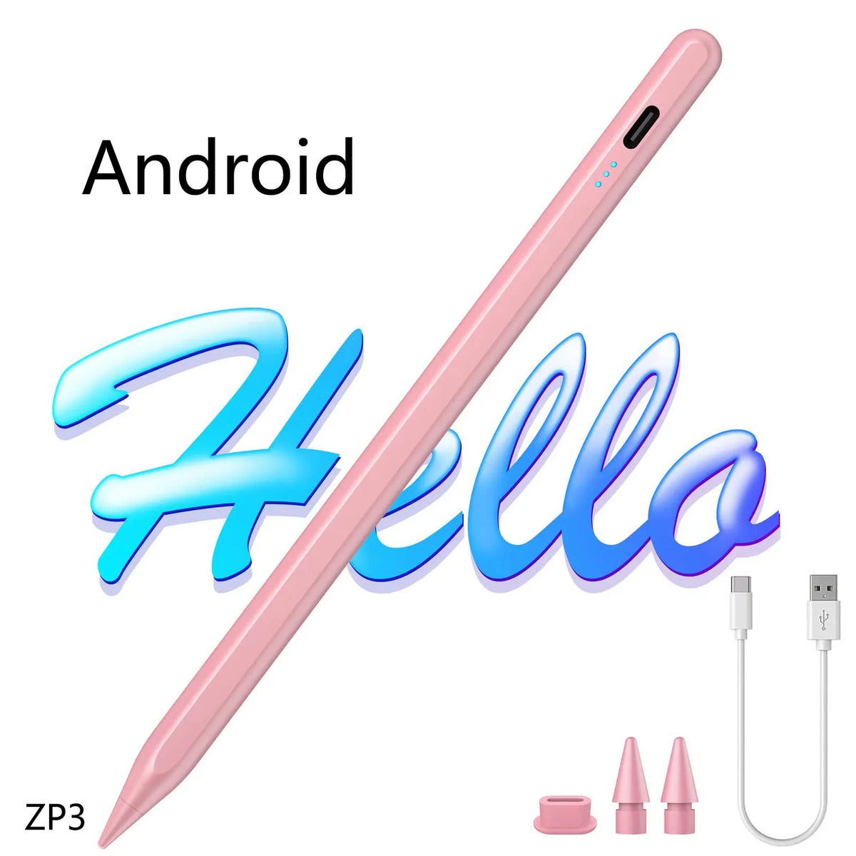 Universal Capacitive Stylus Pen – iOS Android Windows Capacitive Stylus Pen Axl ZP3-pink