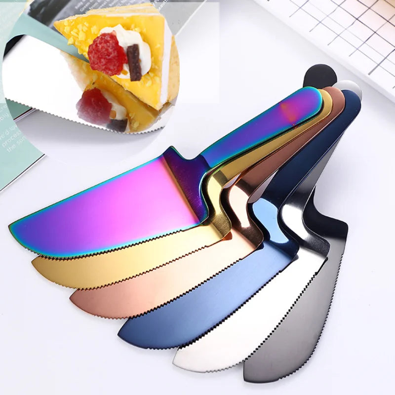Stainless Steel Cake & Pizza Server Shovel | Baking Tool Cake Server Knife Axl