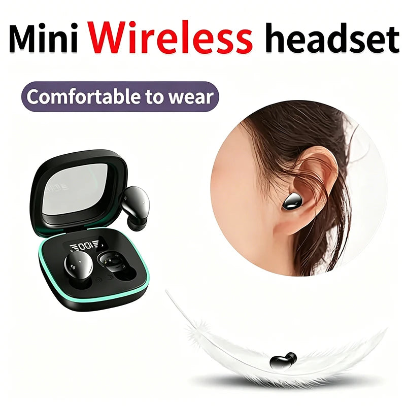 B51 Wireless Bluetooth Sleeping Earbuds | Mini Invisible TWS Wireless Earbuds Axl