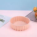Silicone Round Cake Pan – Non-Stick DIY Baking Mold Silicone Cake Mold Axl pink