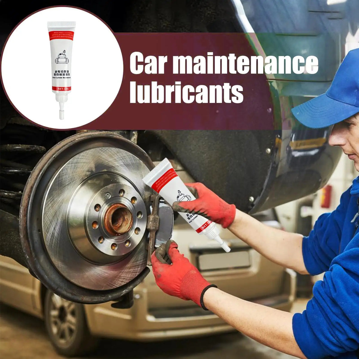 Heat-Resistant Brake Pad Grease – Caliper & Guide Pin Lube Brake Caliper Grease Axl