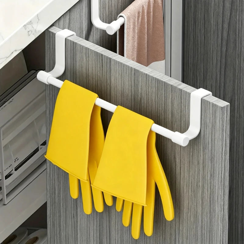 2-Pack No-Drill Wall Mount Towel Rack – Stainless Steel Bar Towel Rack Axl