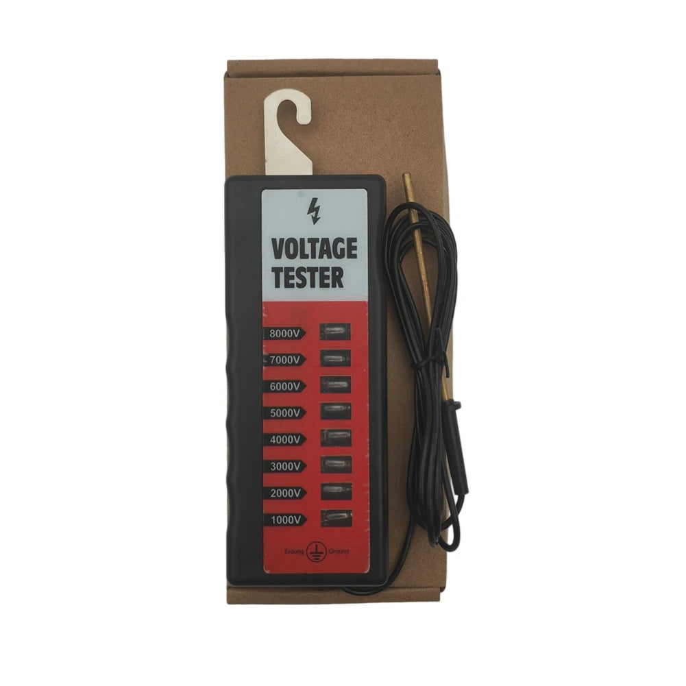 Electric Fence Voltage Tester 1000–8000V | Battery-Free Farm Tool Fence Voltage Tester Axl