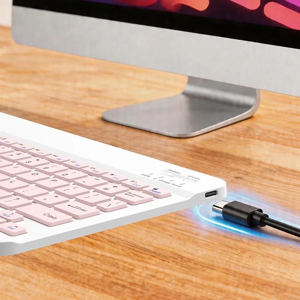 Compact Bluetooth Wireless Keyboard – iOS, Android & Windows Bluetooth Mini Keyboard Axl