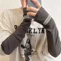UV Protection Ice Arm Sleeves – Unisex Sun Cover for Cycling UV Arm Sleeves Axl Dark gray