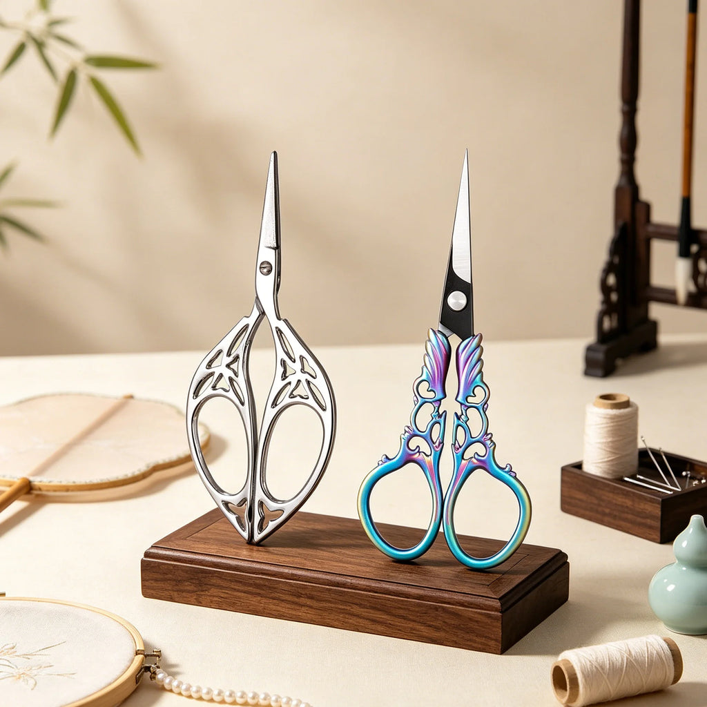 Sharp Embroidery Scissors – Stainless Steel Sewing Craft Tool Embroidery Scissors Axl