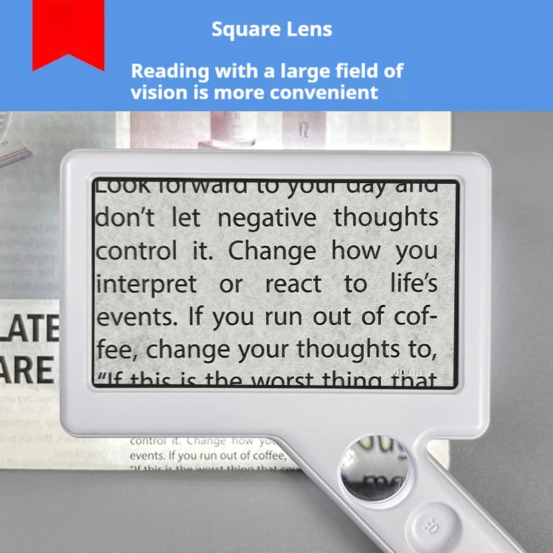 HD Digital Video Magnifier with 10 LED Lights – Reading Aid Tool Digital Video Magnifier Axl