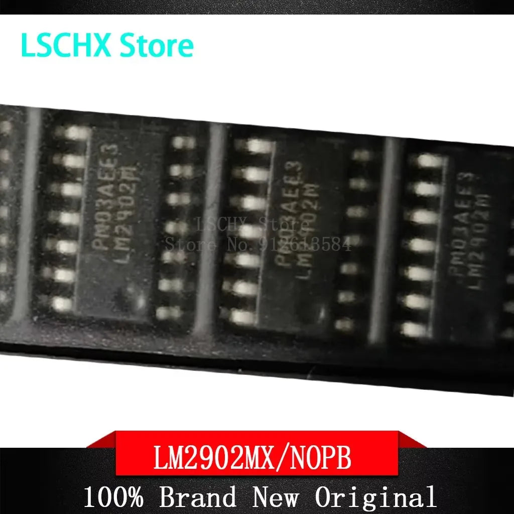 10pcs SOP IC Chips – LM2902 LM555 LM5575 LM5576 LM7301 NOPB Integrated Circuit Pack Axl