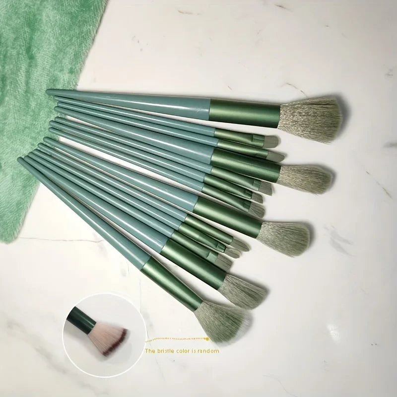 13-Piece Makeup Brush Set with Bag – Soft Blending Brushes Makeup Brush Set Axl