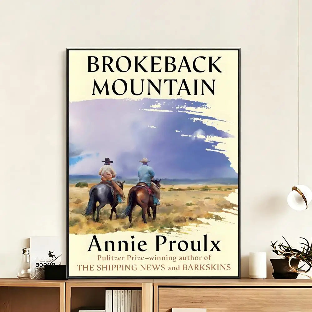 Brokeback Mountain Movie Poster – HD Waterproof Wall Art Movie Wall Poster Axl