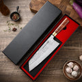 XUAN FENG Hand Forged Chef's Knife – D2 Steel, Wood Handle Chef's Knife Axl A
