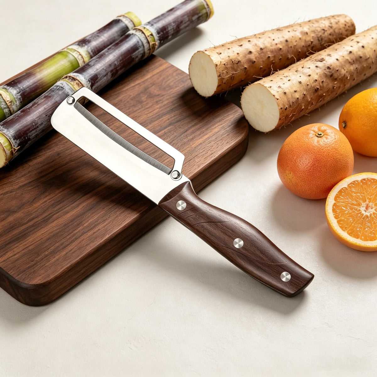 5-Piece Fruit Peeler Set – Sugarcane, Pumpkin & Yam Knife Fruit Peeler Set Axl