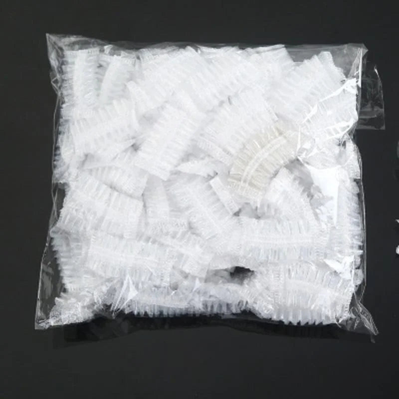 100 Pcs Disposable Ear Covers for Hair Dye & Salon Use Disposable Ear Covers Axl