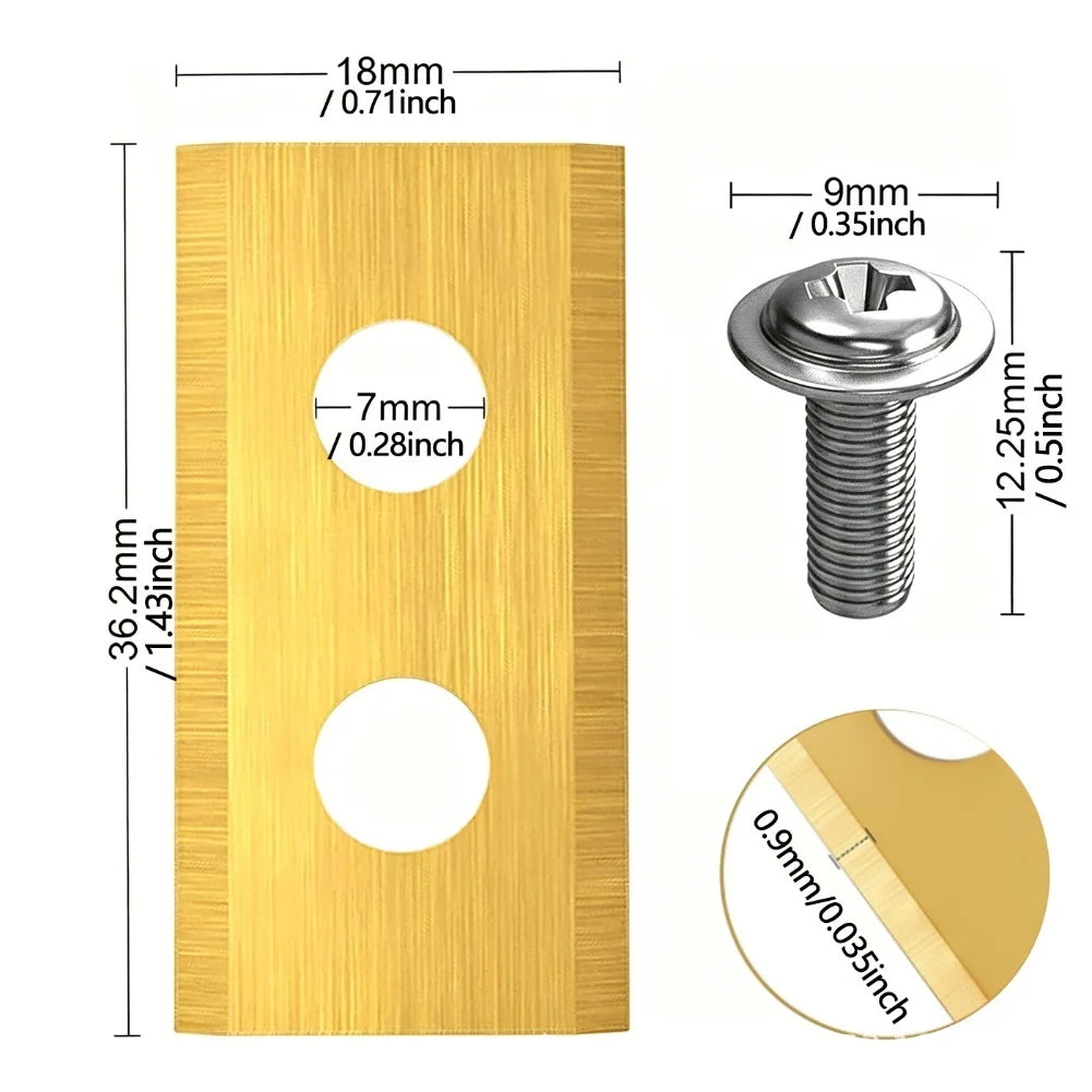 Replacement Robotic Mower Blades for WG794 & WA0190 – 18/33 Pack Robotic Mower Blades Axl