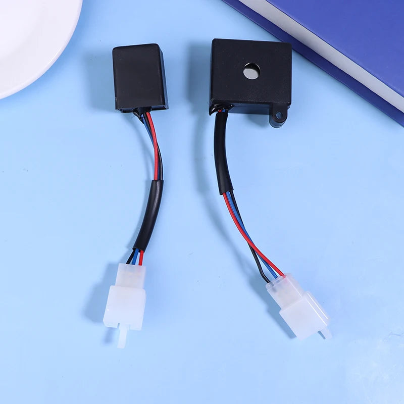 E-Bike LED Turn Signal Flasher Relay 12V/48V-60V 3-Wire Beep Flasher Relay Axl