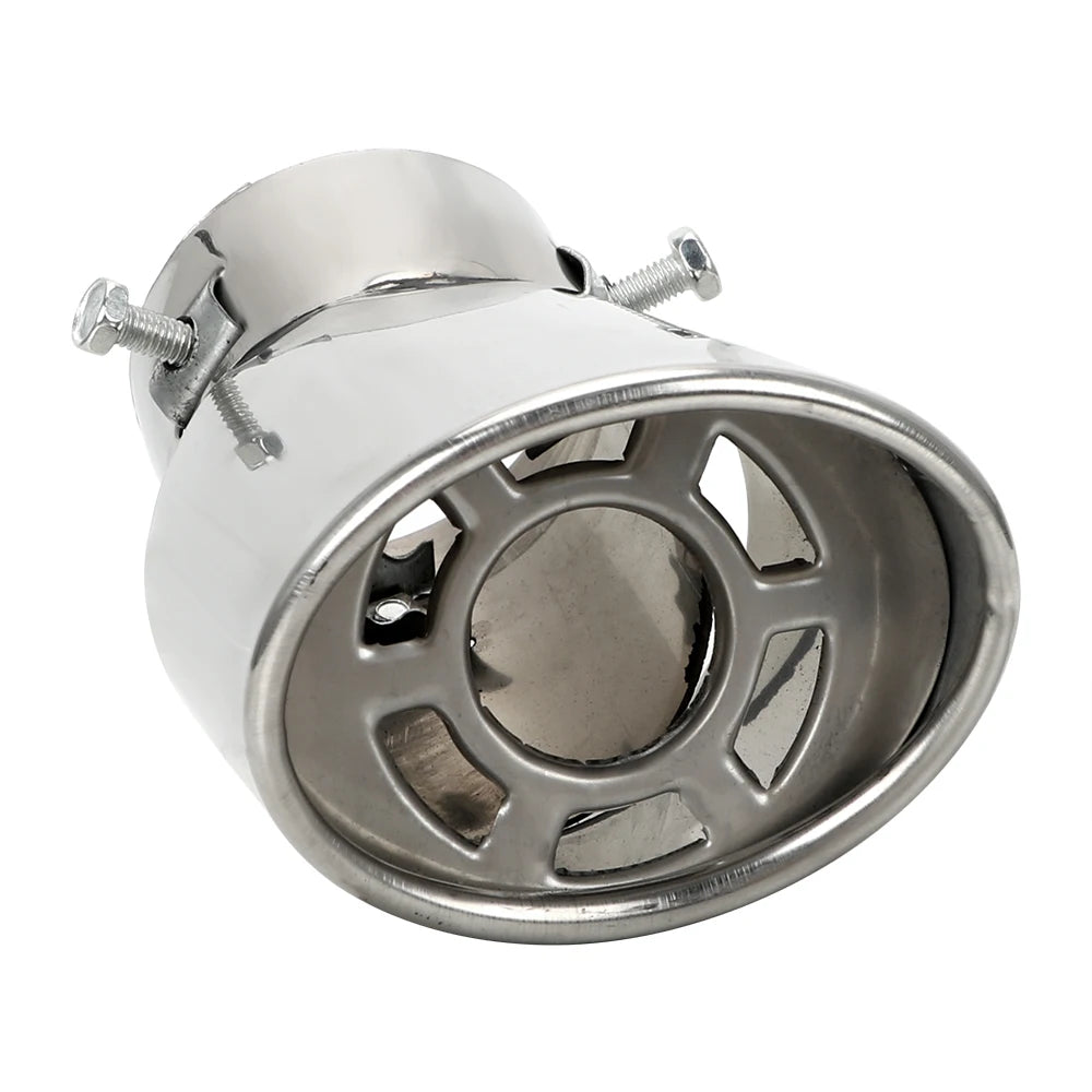 Universal Stainless Steel Round Car Exhaust Muffler Tail Pipe Exhaust Muffler Tip Axl