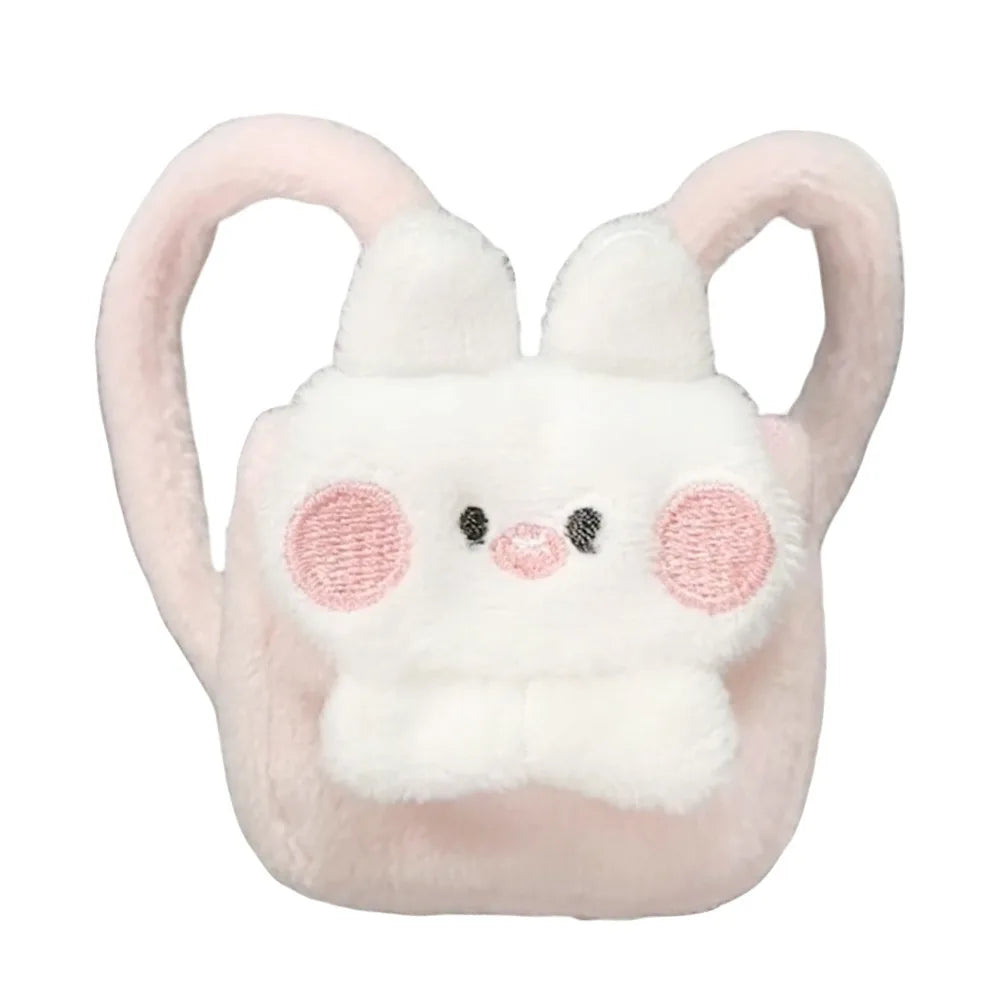 Mini Animal Backpack for 15–20cm Dolls & BJD | Handmade Gift Doll Accessory Axl White
