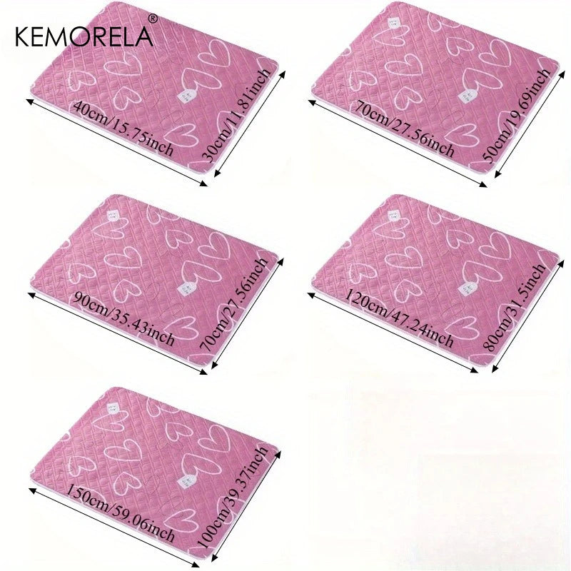 KEMORELA 2-Pack XL Reusable Pet Pee Liner Mat | Non-Slip Pet Liner Mat Axl
