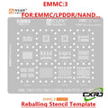 BGA Reballing Stencil – eMMC UFS LPDDR NAND BGA153–BGA297 BGA Reballing Stencil Axl China Mainland