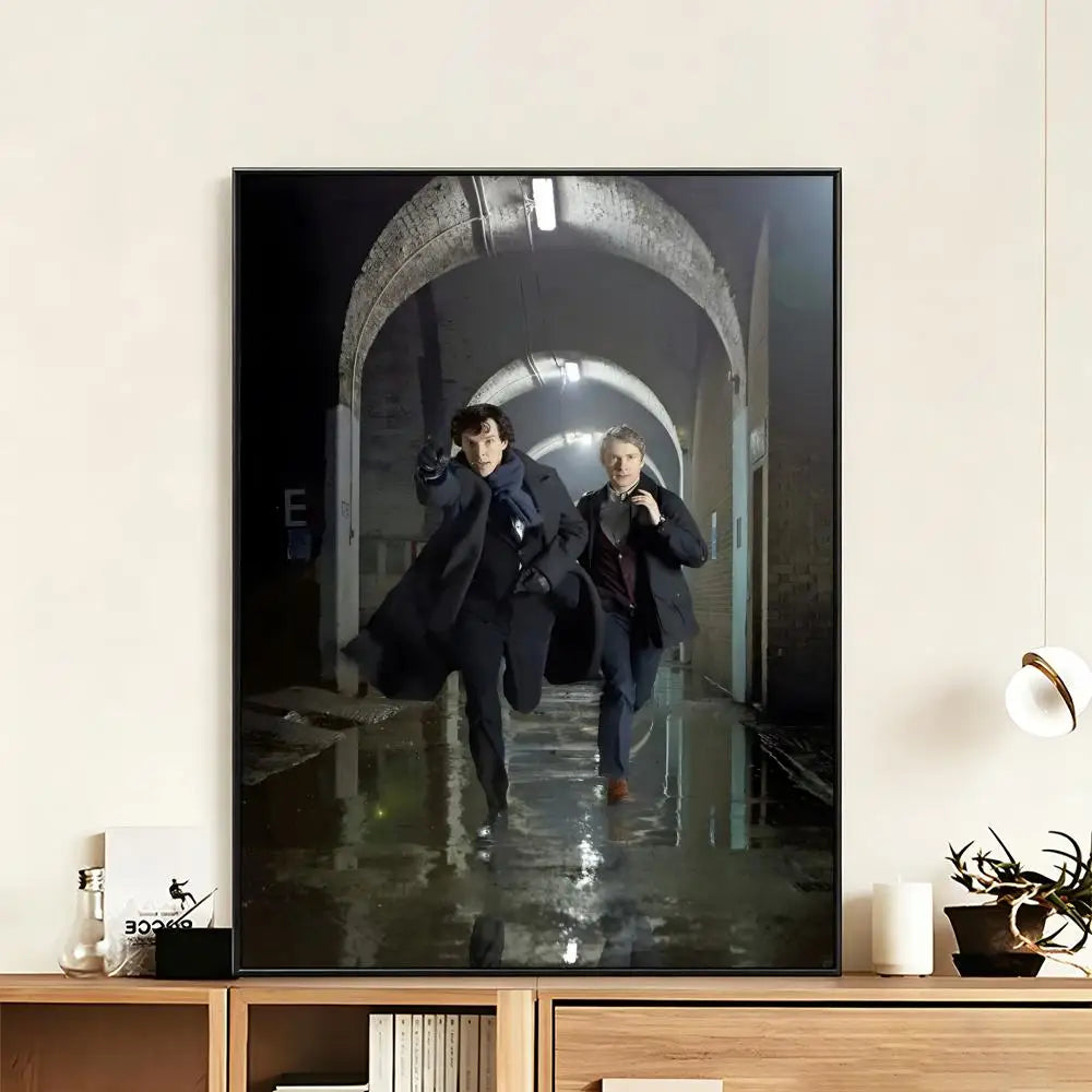 Sherlock TV Series HD Wall Poster – Waterproof Home Decor Wall Art Poster Axl