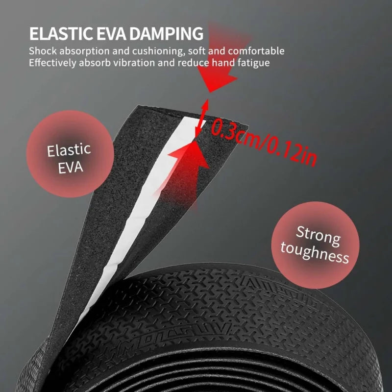 Road Bike Handlebar Tape – Non-Slip Sweat-Absorbing Grip Wrap Handlebar Tape Axl