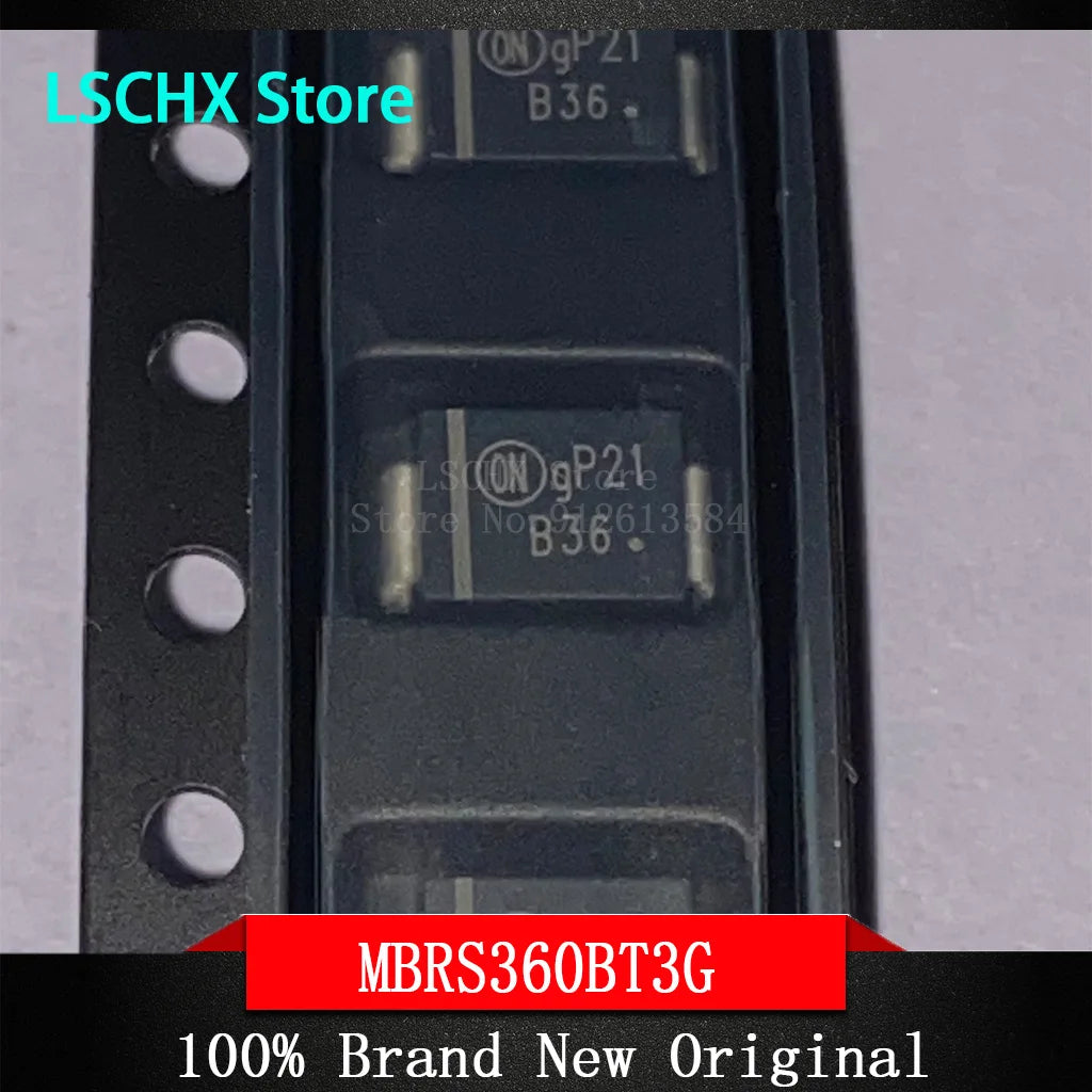10pcs MBRS360BT3G SMB DO-214AA Schottky Rectifier Diodes Schottky Rectifier Diode Axl Default Title