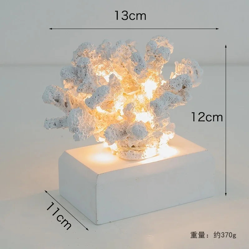 Resin Coral Ornament – Mediterranean Coastal Home Décor Resin Coral Ornament Axl