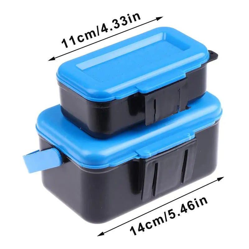 Portable Breathable Bait Box – Earthworm Worm Lure Container Fishing Bait Box Axl