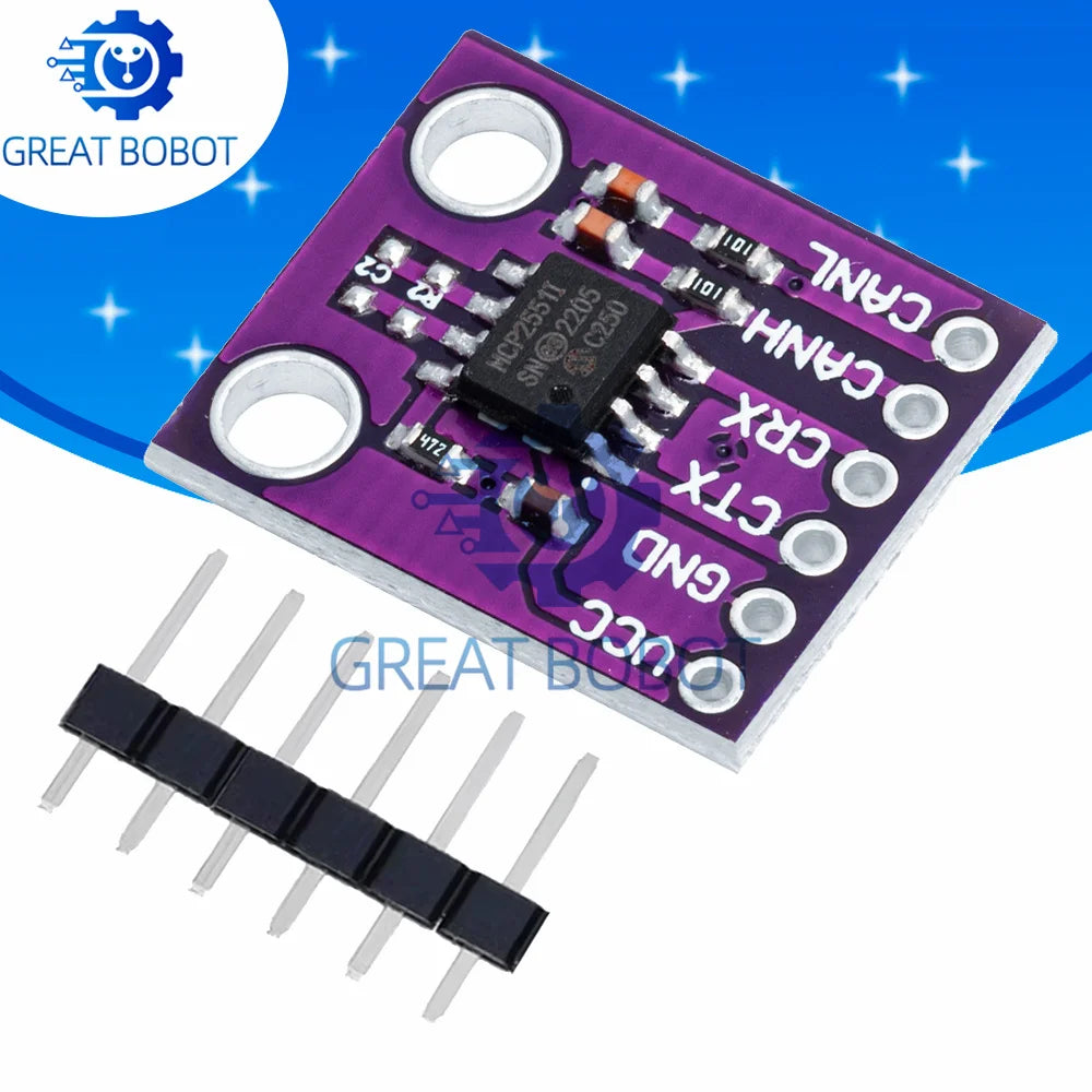 MCP2551 High-Speed CAN Bus Interface Module for Arduino CAN Bus Module Axl Default Title