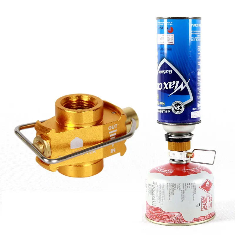 Camping Gas Saver Adapter – Flat Tank Refill Converter Gas Refill Adapter Axl