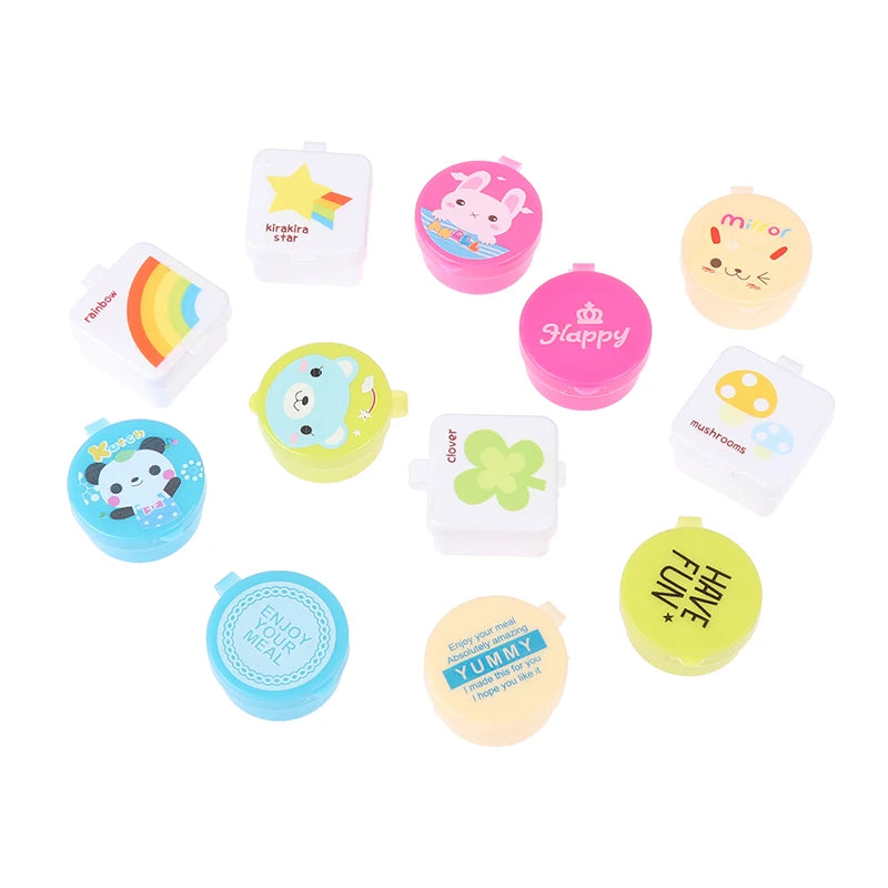 4-Pack Mini Bento Condiment Containers – BPA-Free Sauce Bottles Condiment Containers Axl