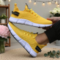 AZGB Women's Lightweight Breathable Running Sneakers Women's Running Shoes Axl YELLOW 44